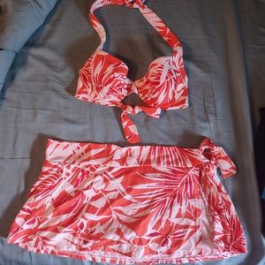 Two piece Tommy Bahamas swim suit
